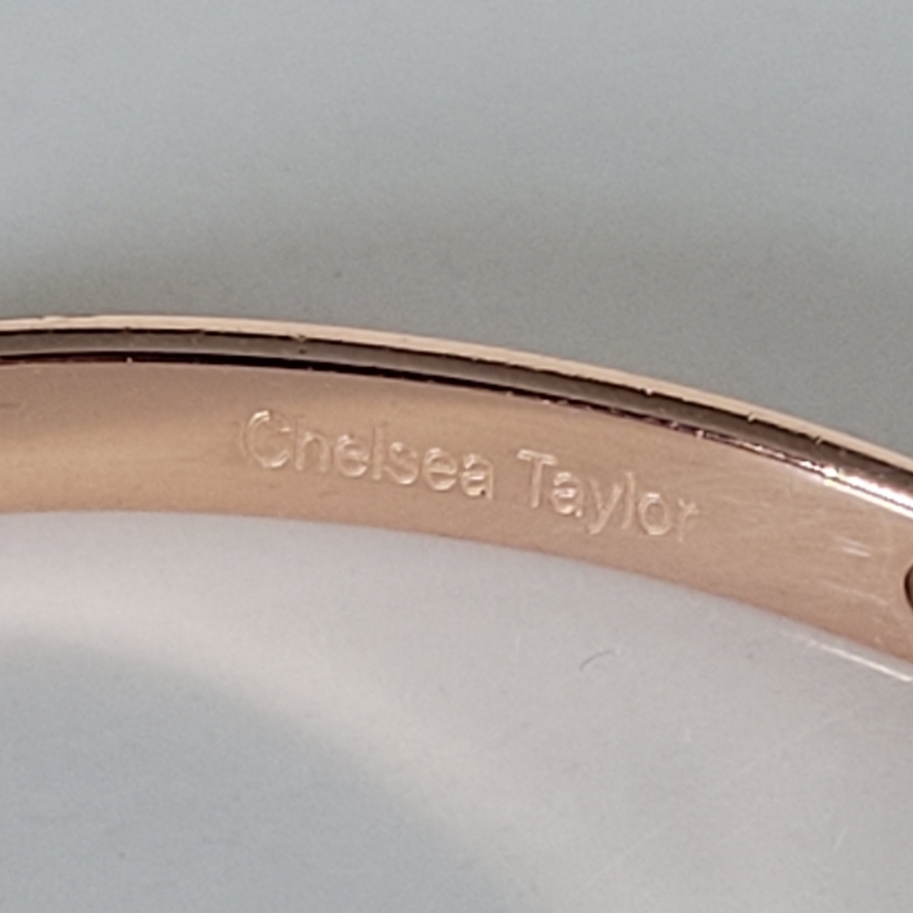 Chelsea Taylor Memory Bracelet Rose Goldplated Unconditional love...my dog - Picture 12 of 14